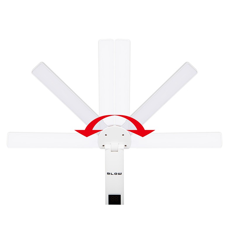 LED namizna svetilka z uro BLOW  LB24 44-189