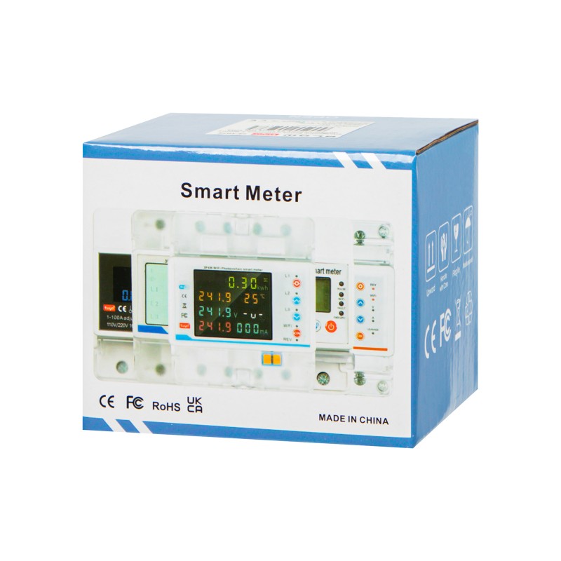 Pametni 3-fazni dvosmerni števec porabe TUYA 72-107