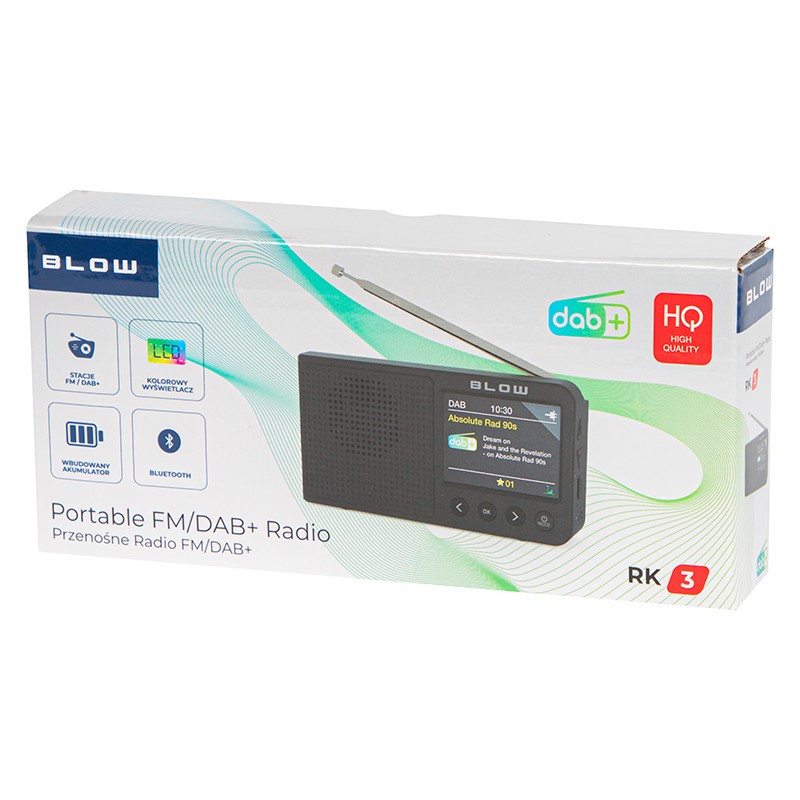 Prenosni radio RK3 DAB+