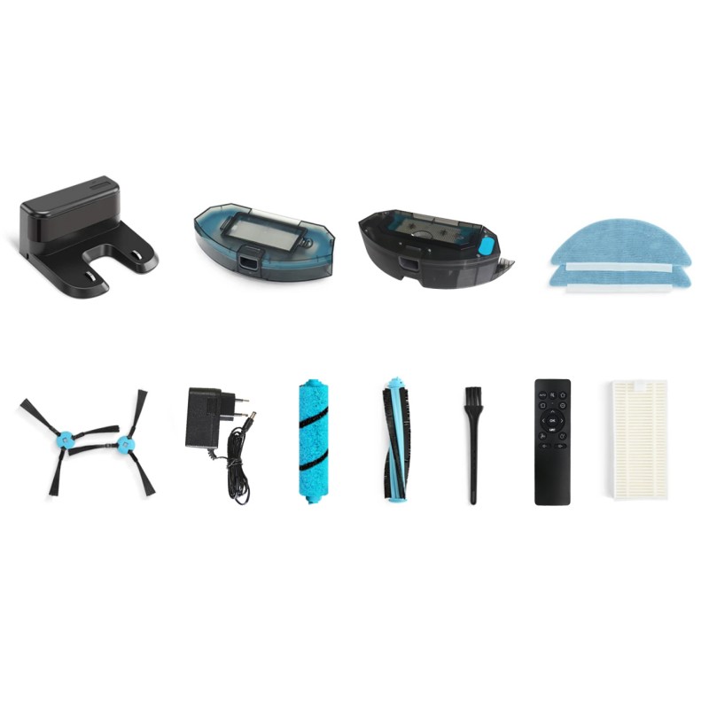 Salente G4, robotski sesalnik, brisanje in UVC sterilizacija, WiFi