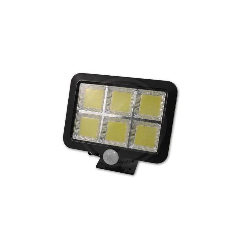 Solarni LED reflektor IP54 6xCOB + senzor 1593