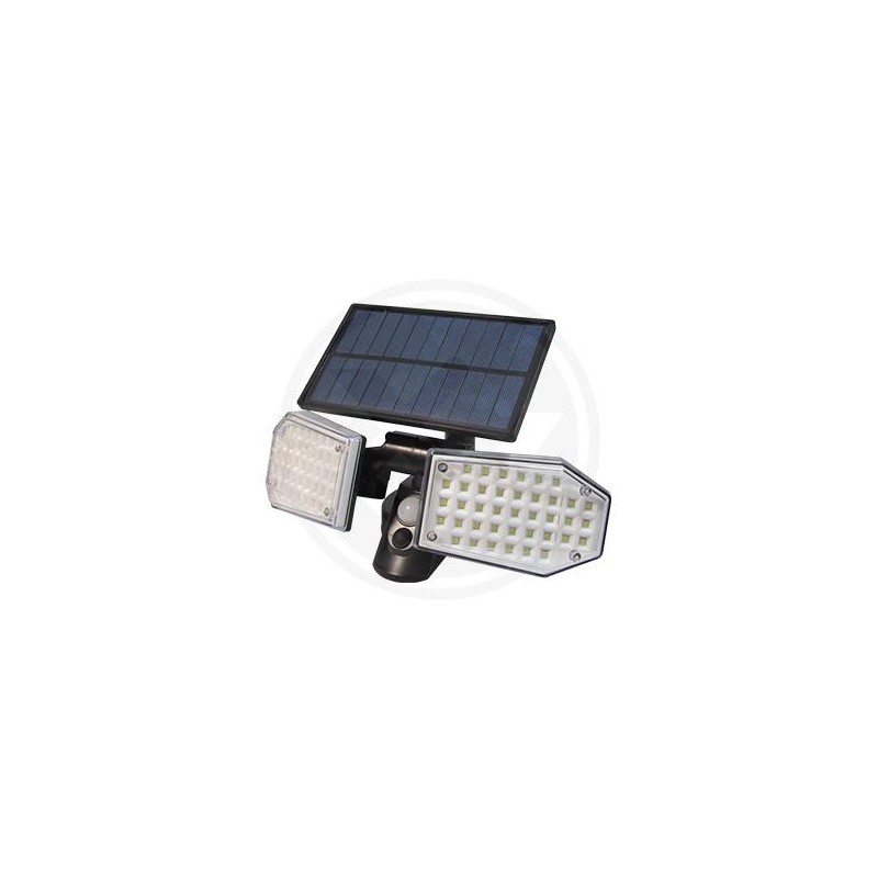 Solarni LED reflektor IP65 78xSMD PIR