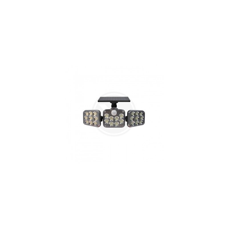 Master LED solarna svetilka 138xLED + senzor IP65 4363