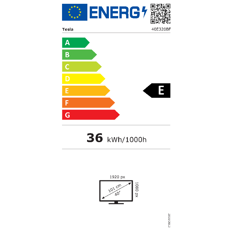 TESLA 40E320BF televizor