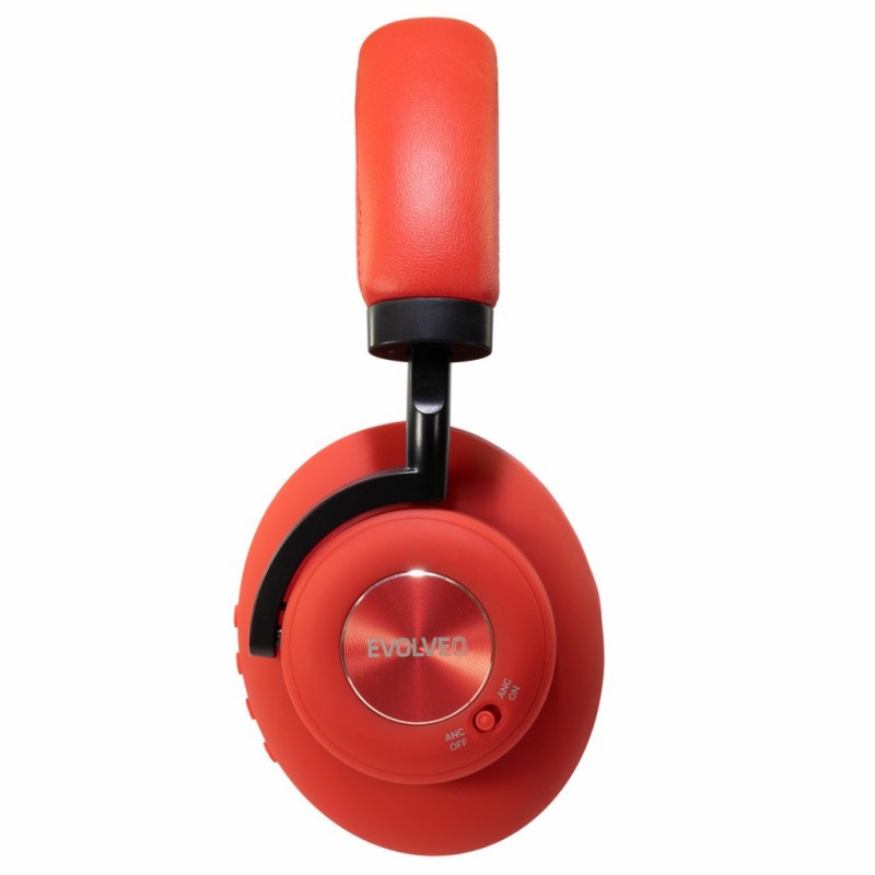 SupremeSound 4ANC, brezžične slušalke, Bluetooth 5.0, ANC (Rdeče)