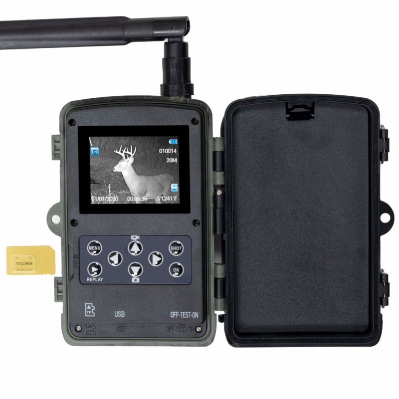 Lovska kamera Strongvision LTE, 4G, MMS/EMAIL/FTP