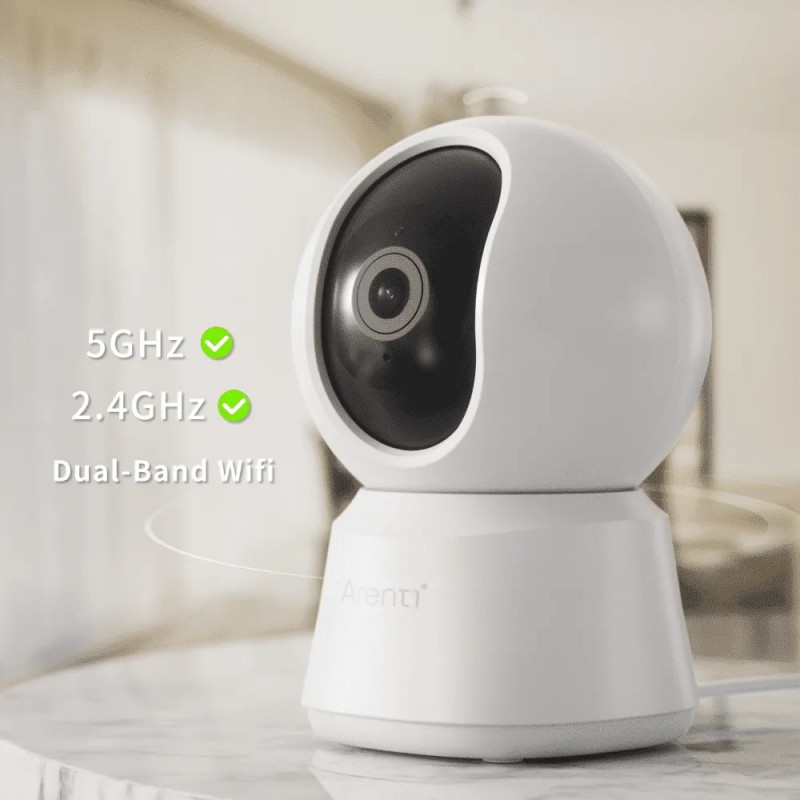 P2F nadzorna kamera, notranja,5MP UHD, 2,4 in 5,8GHz, Arenti