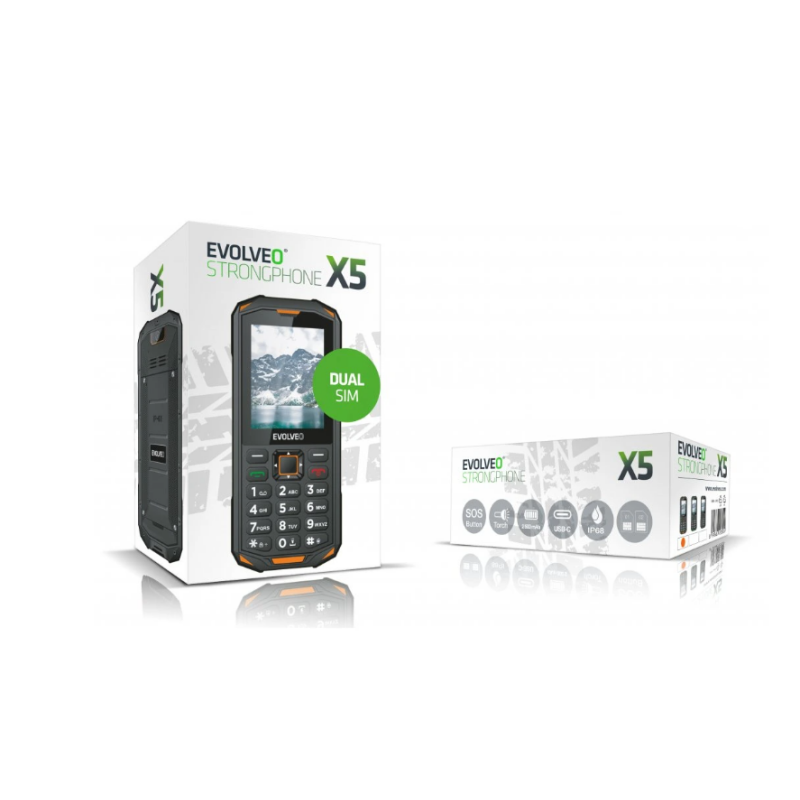 Evolveo GSM aparat StrongPhone X5