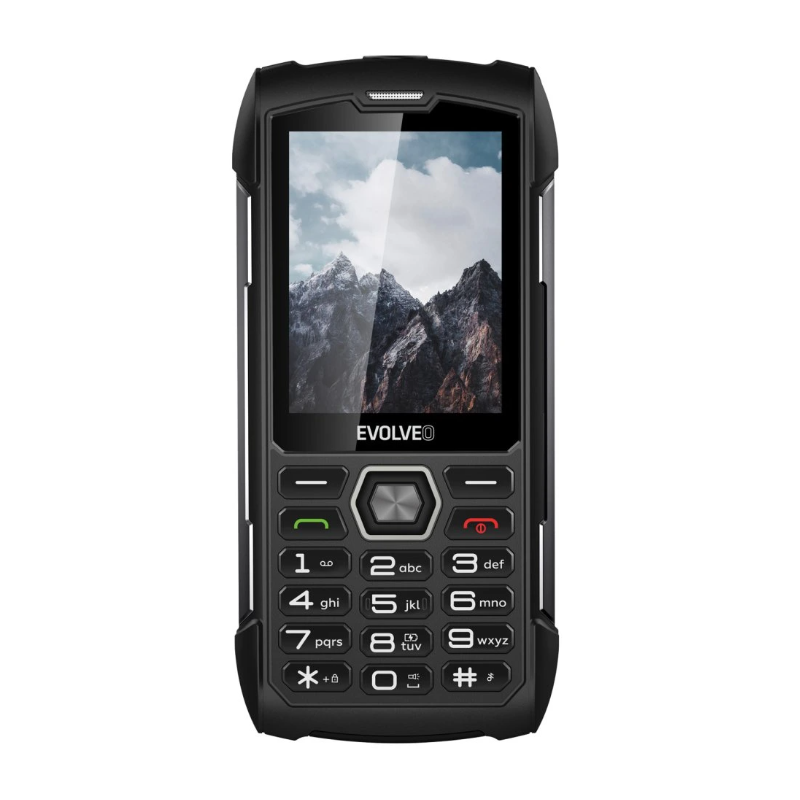 GSM aparat StrongPhone H1 Črno/Siv