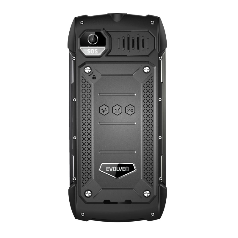 GSM aparat StrongPhone H1 Črno/Siv