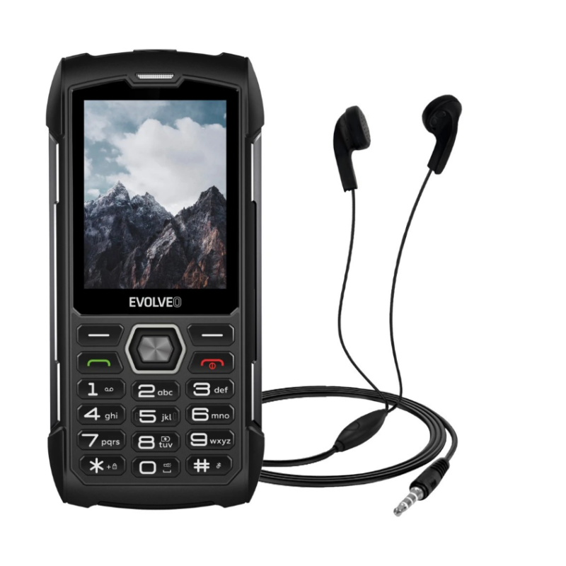 GSM aparat StrongPhone H1 Črno/Siv