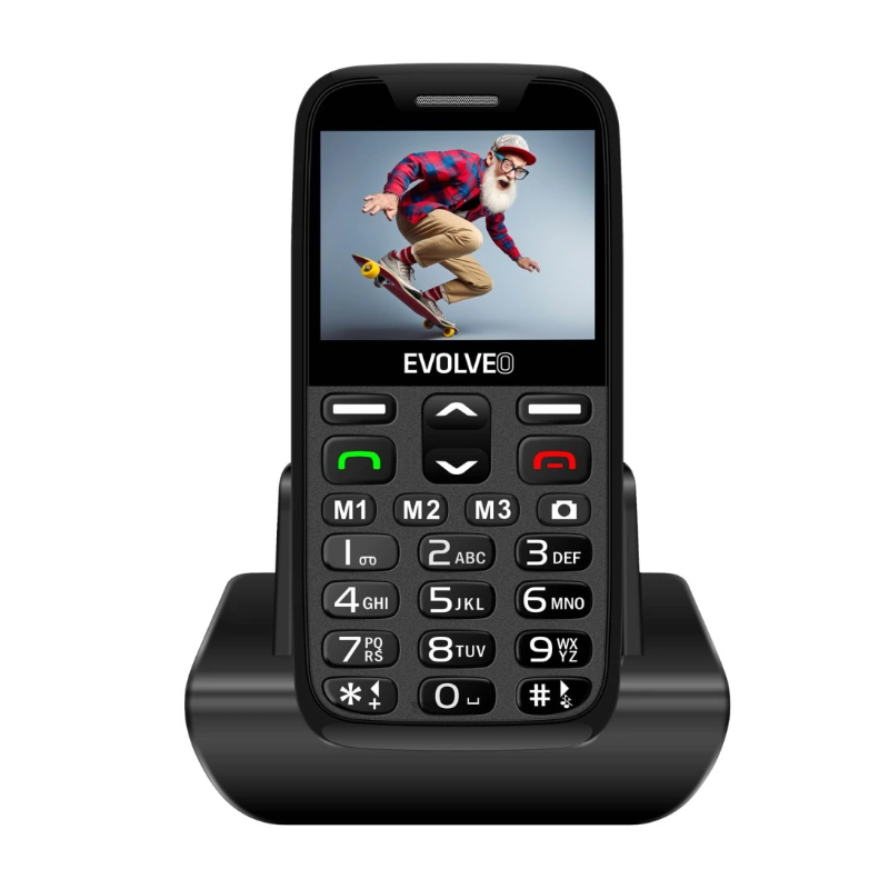 GSM aparat EasyPhone XR Črn