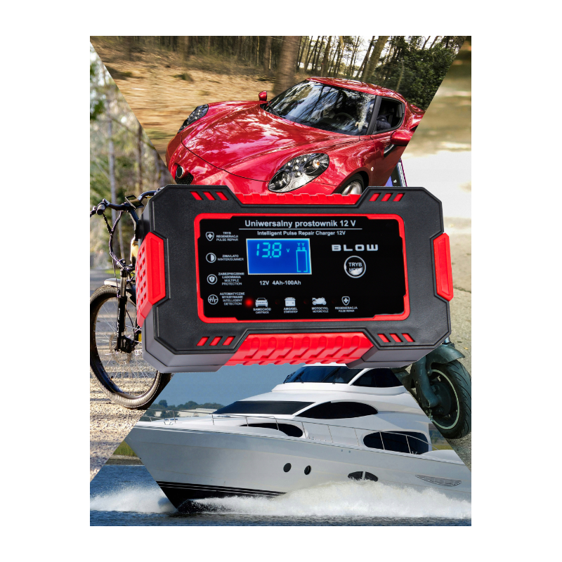 Univerzalni polnilec 12V/6A