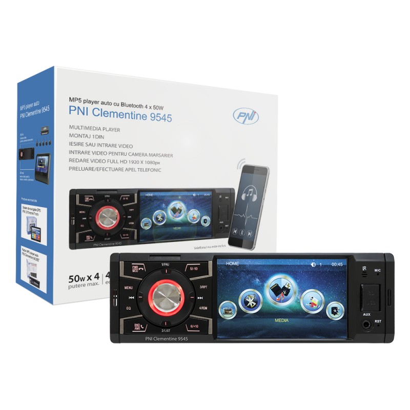 Avtoradio Clementine 9545,MP5,1DIN,Bluetooth