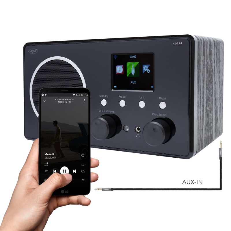 RD290 Dab+,internetni radio,Wifi,DLNA,Alarm -RABLJENO
