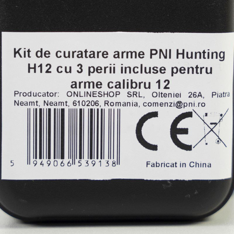 Komplet za čiščenje pušk PNI Hunting H12