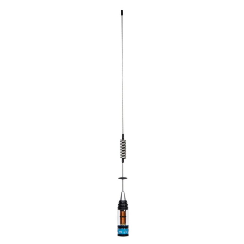Antena CB ML70, dolžina 70 cm, 26-30 MHz, 200 W, magnet 145 mm