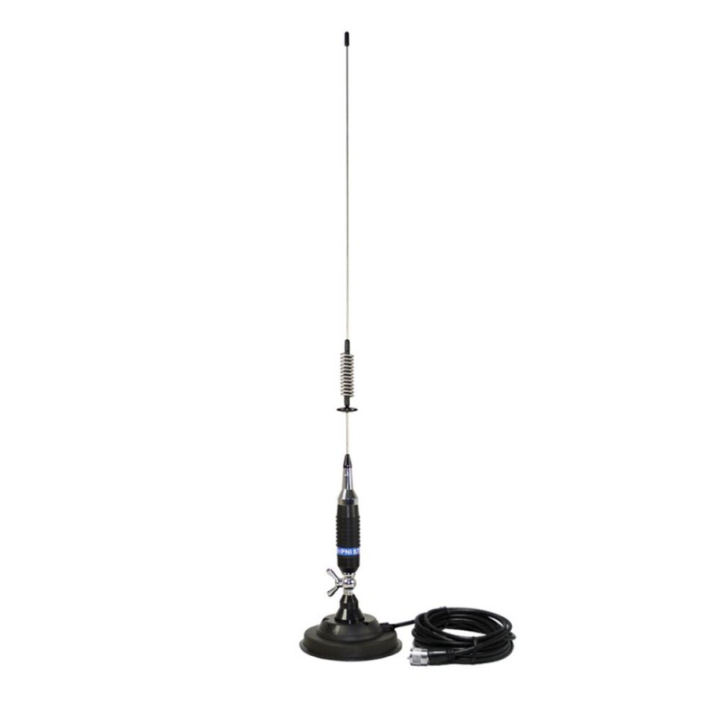 CB antena z metuljem S75, 26-28MHz, dolžina konice 54 cm, magnet 120 mm vključen