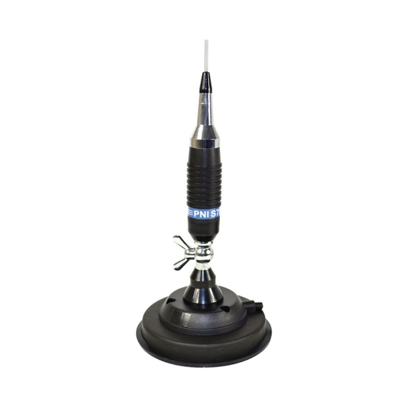 CB antena z metuljem S75, 26-28MHz, dolžina konice 54 cm, magnet 125 mm vključen