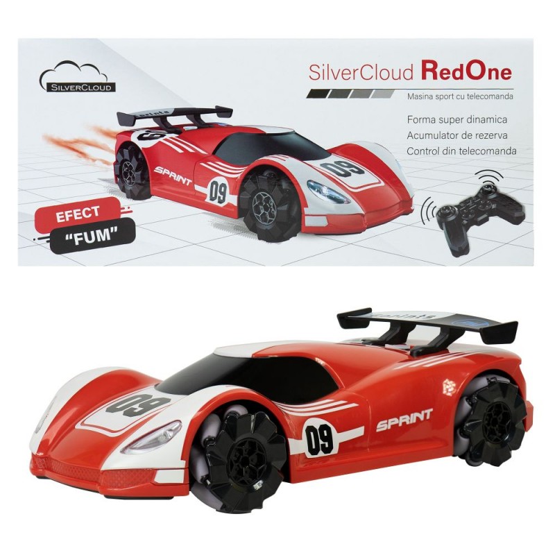 Vozilo Silvercloud Red01 z daljincem