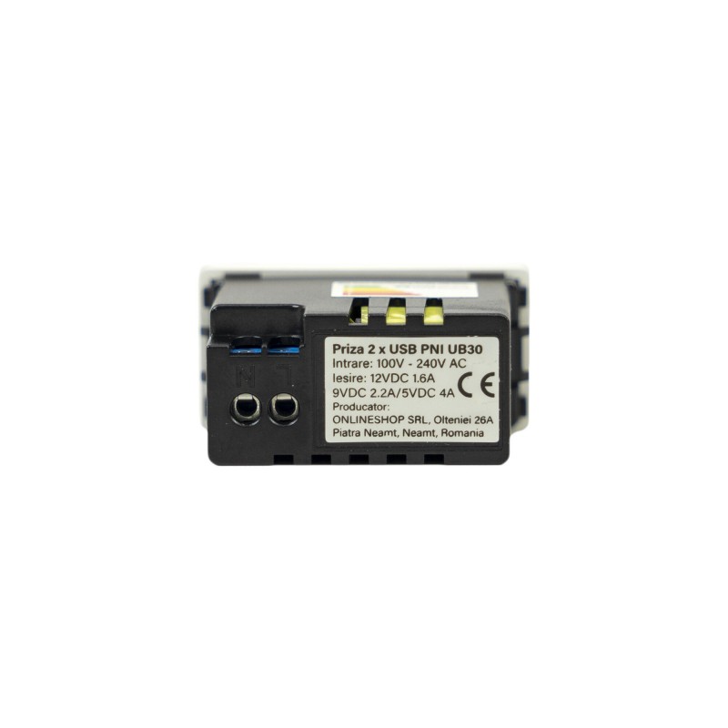 Modularna vtičnica USB UB30