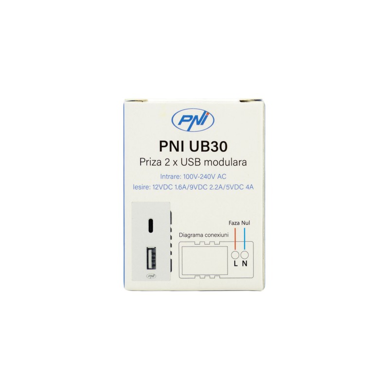 Modularna vtičnica USB UB30