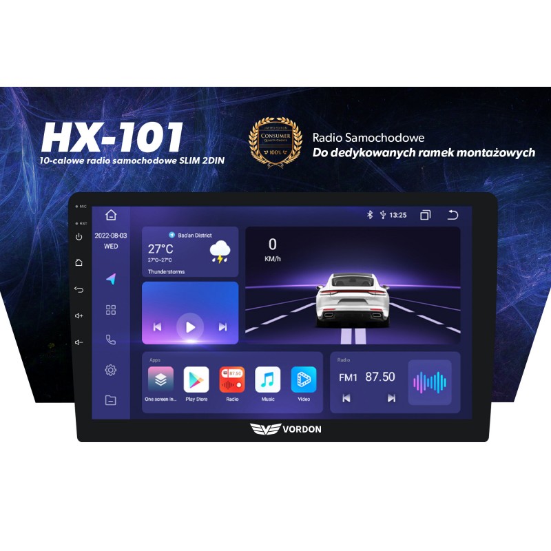 Vordon Avtoradio HX-101 - Odprta embalaža