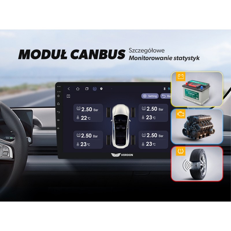 Vordon Avtoradio HX-101 - Odprta embalaža
