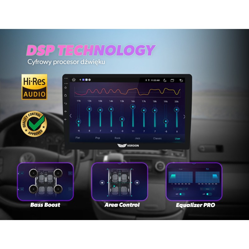 Vordon Avtoradio HX-101 - Odprta embalaža
