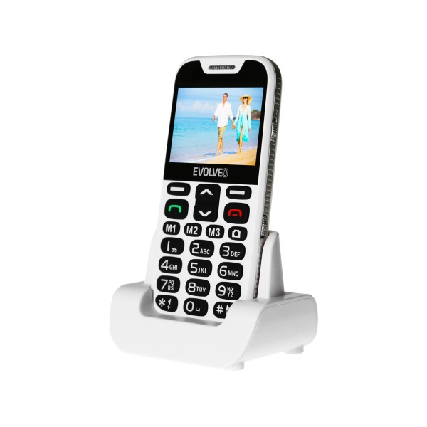 Evolveo GSM aparat EasyPhone XD Beli klasični mobilni telefon