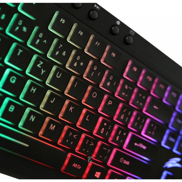 GK640, gaming tipkovnica QWERTZ, USB