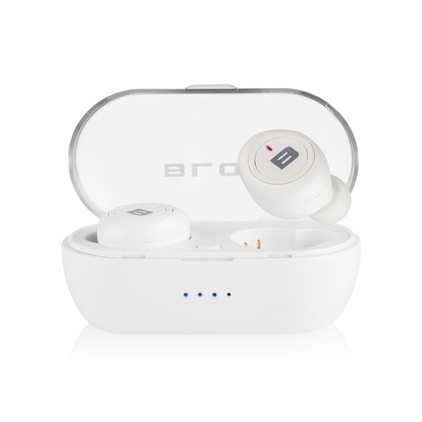 Bluetooth slušalke Earbuds BTE100 Bele
