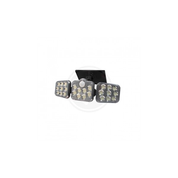 Master LED solarna svetilka 138xLED + senzor IP65 4363