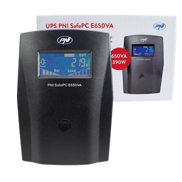 PNPC SafePC E650VA UPS brezprekinitveno napajanje 390W