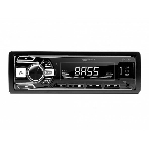 Avtoradio HT-202 BASS BOOST,4x60W,Hitro polnjenje