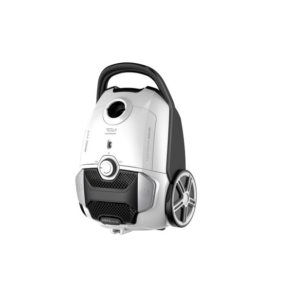 BG400W Silent Pro, sesalnik z vrečko, srebrni