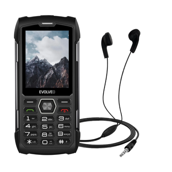 GSM aparat StrongPhone H1 Črno/Siv