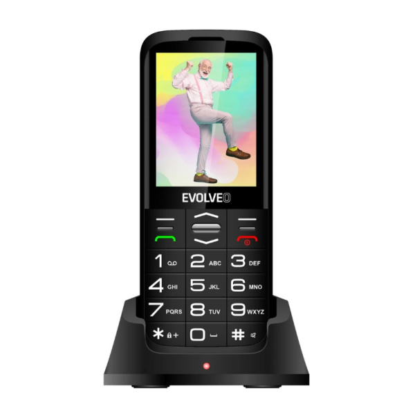  SM aparat Easyphone XO - Črne barve