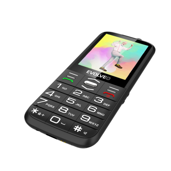  SM aparat Easyphone XO - Črne barve