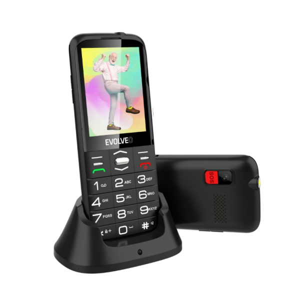  SM aparat Easyphone XO - Črne barve