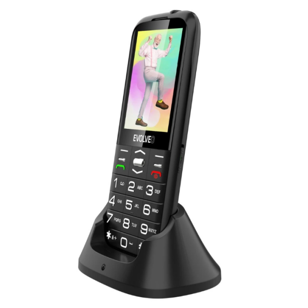  SM aparat Easyphone XO - Črne barve