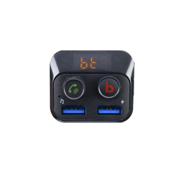 FM oddajnik Valentine F250 Bluetooth 5.0, dvojna vrata USB, hitro polnjenje mobilnih naprav,