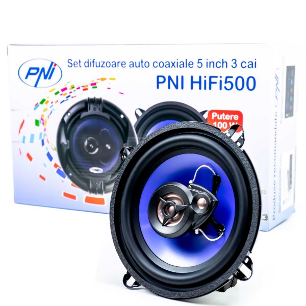 HiFi500 avtozvočniki, 100W, 12.7 cm, 3 sistemski, 2 kosa