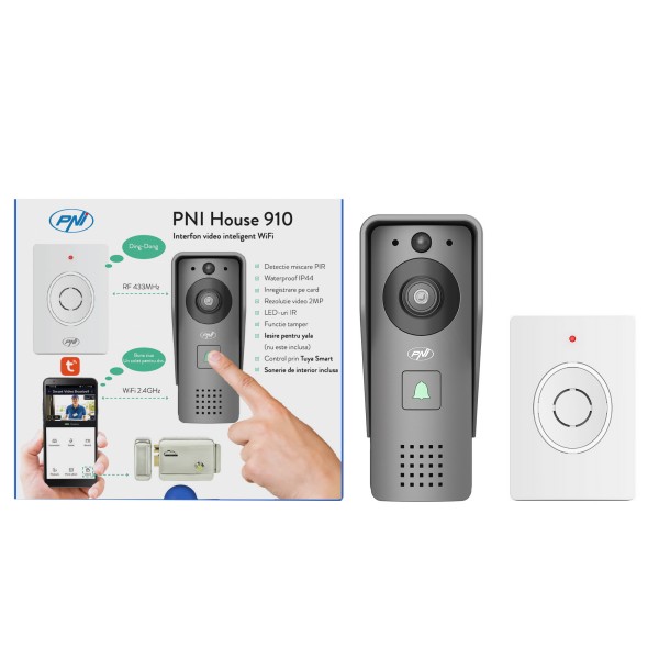 Pametni video domofon House 910 WiFi HD,Tuya, 