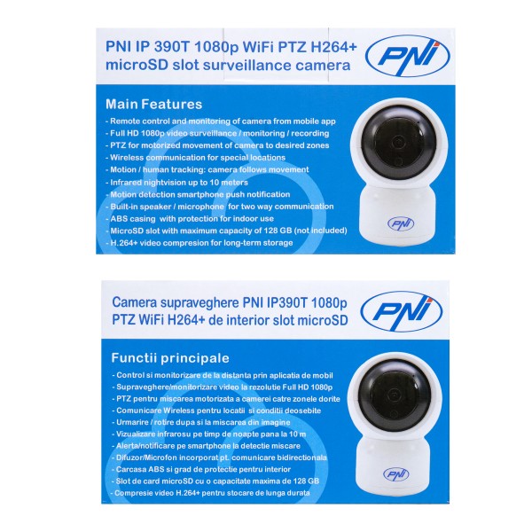 IP390T, nadzorna kamera, Tuya, 1080P,