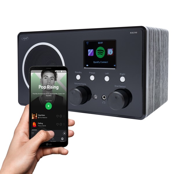 RD290 Dab+,internetni radio,Wifi,DLNA,Alarm -RABLJENO