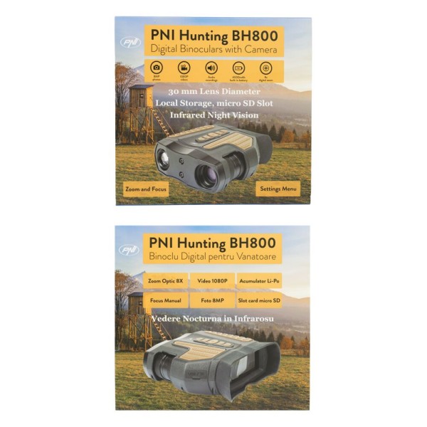 PNI Digitalni lovski daljnogled HUNTING BH800