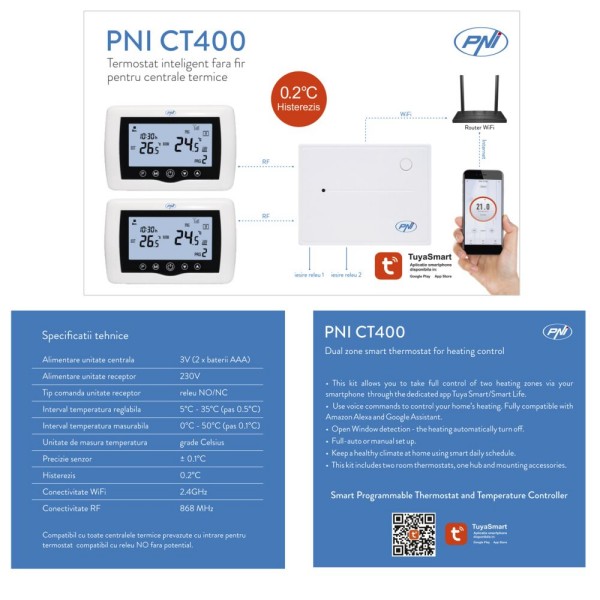 PNI Termostat CT400