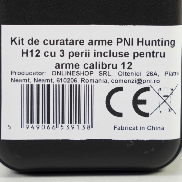 Komplet za čiščenje pušk PNI Hunting H12