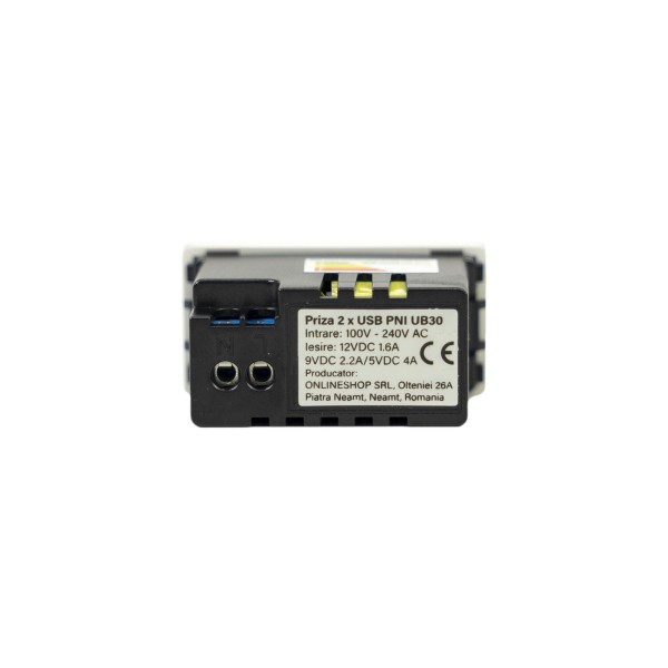 Modularna vtičnica USB UB30
